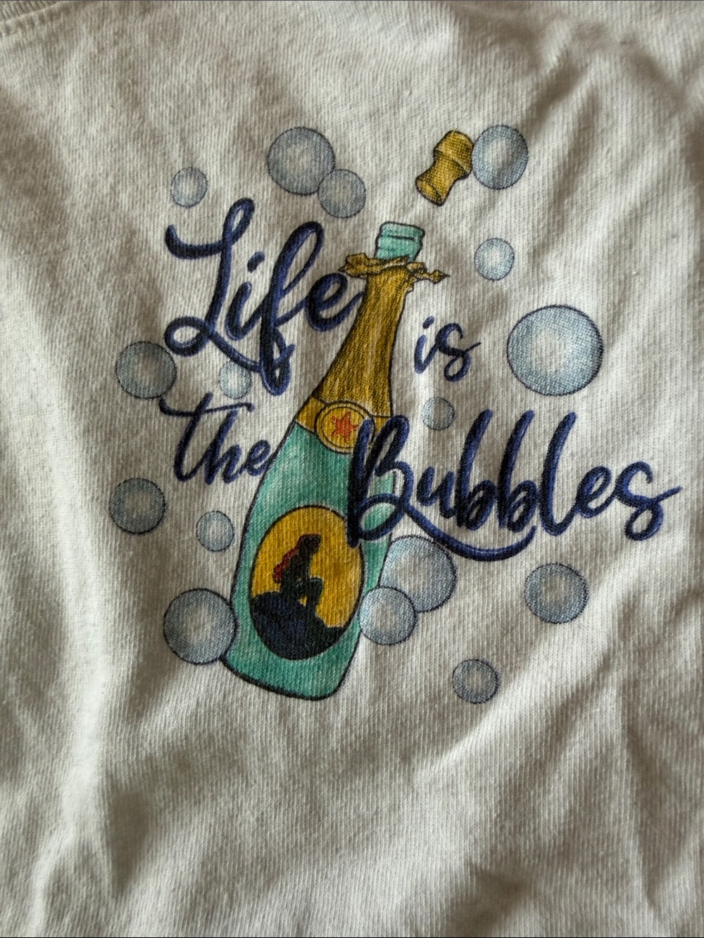 The Lost Bros Life Is the Bubbles Disney Spirit Jersey S